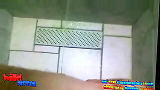 son tricks mom while in shower