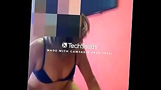 skinny asian girl giving blowjob on her knees cum to mouth in the bathroom