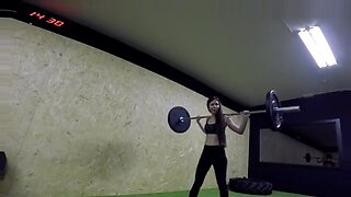 fit gym big boobs