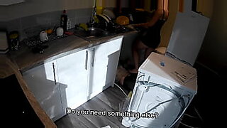 kitchen ta sex son with mom