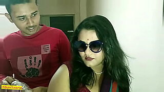 indian young couple at hotel room honeymoon sex boy drink girl big boobs honey