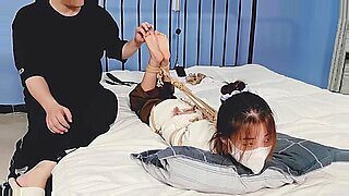 under ground kidnapped a girl and tied up and fuck